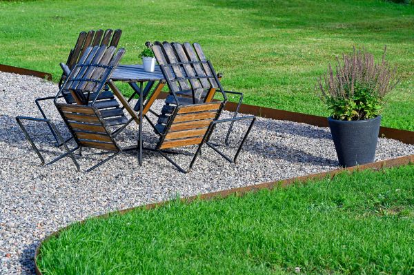 Metal Edging Installation in Dacula