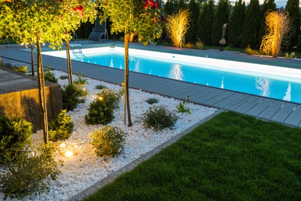 Pool Landscaping Service in Dacula
